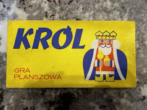 Zdjęcie oferty: Stara gra planszowa „Król”