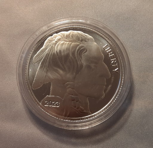 Zdjęcie oferty: Moneta, medal Amerykański Bizon srebro 1oz