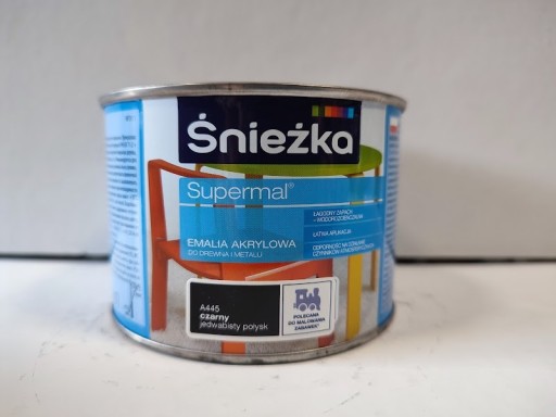 Zdjęcie oferty: ŚNIEŻKA Eko-supermal A445 czarny    0,4L