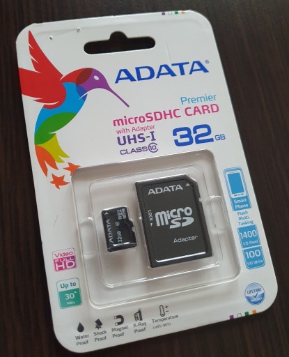 Zdjęcie oferty: Karta pamięci ADATA 32GB