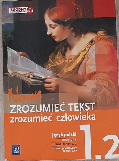 Zdjęcie oferty: Podręcznik ZROZUMIEĆ TEKST ZROZUMIEĆ CZŁOWIEKA 