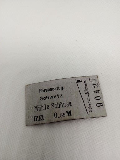Zdjęcie oferty: Magnes Bilet Schwetz (Świecie nad Wisłą) - różne relacje