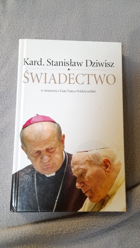 Zdjęcie oferty: Stanisław Dziwisz Świadectwo 