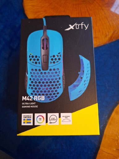 Zdjęcie oferty: Myszka przewodowa Xtrfy M42 RGB BLUE