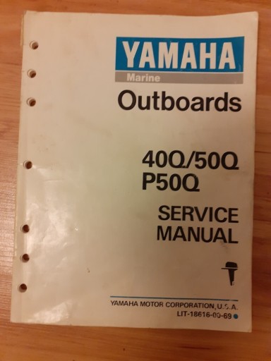 Zdjęcie oferty: Yamaha instrukcja 40Q 50Q 40H 50D service manual