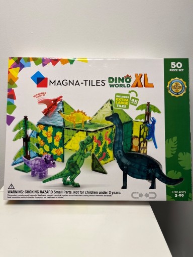 Zdjęcie oferty: Klocki magnetyczne Magna-Tiles Dino world XL