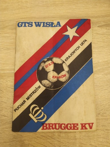 Zdjęcie oferty: Program Wisła Kraków Brugge KV 27.09.1978 UEFA