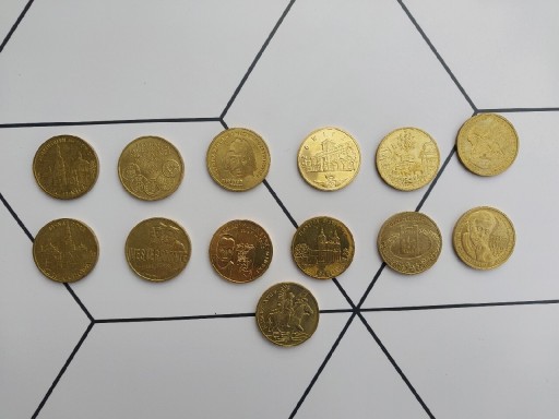 Zdjęcie oferty: Zestaw 13 monet 2 zł z rocznika 2009