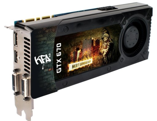 Zdjęcie oferty: Karta graficzna KFA2 Nvidia GeForce GTX 670 2GB