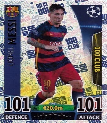 Zdjęcie oferty: LIONEL MESSI CLUB 100 CARD