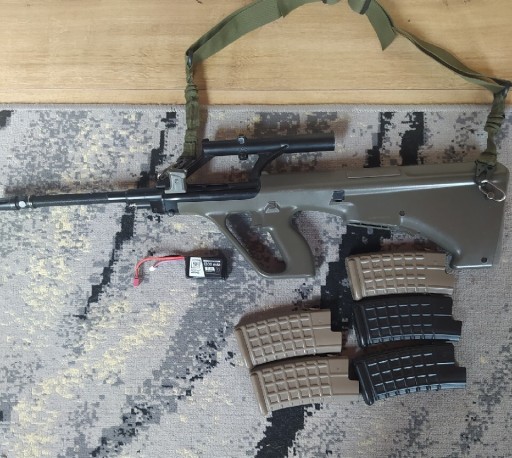 Zdjęcie oferty: Replika asg aug JG + bateria i magazynki