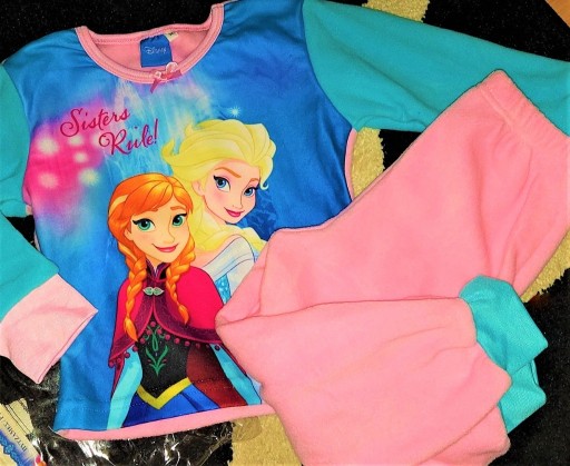 Zdjęcie oferty: Disney FROZEN cieplutka piżamka r.98 NOWA w org op