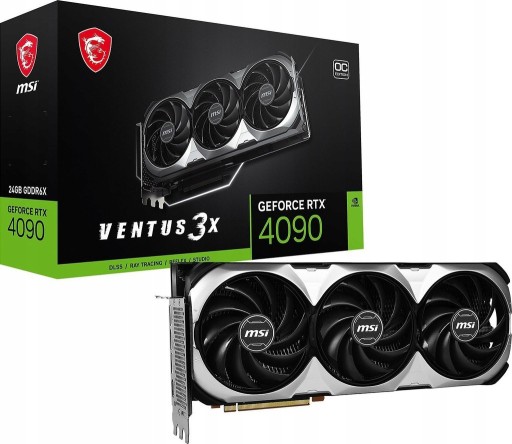 Zdjęcie oferty: Karta graficzna MSI RTX 4090 VENTUS OC x3 24 GB