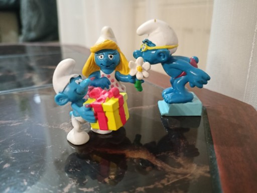 Zdjęcie oferty: Figurki Smerfy Smurfs Schleich zabawki lata 90. 