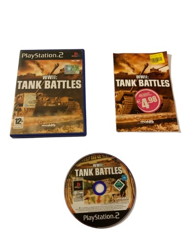 Zdjęcie oferty: WWII: TANK BATTLES PS2