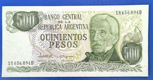 Zdjęcie oferty: Banknot , Argentyna, 500 Peso