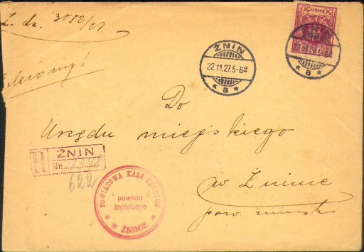 Zdjęcie oferty: 1927 - Żnin - polecony 