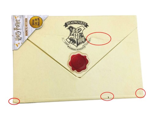 Zdjęcie oferty: Notes Harry Potter Notatnik Magnetyczny Pamiętnik
