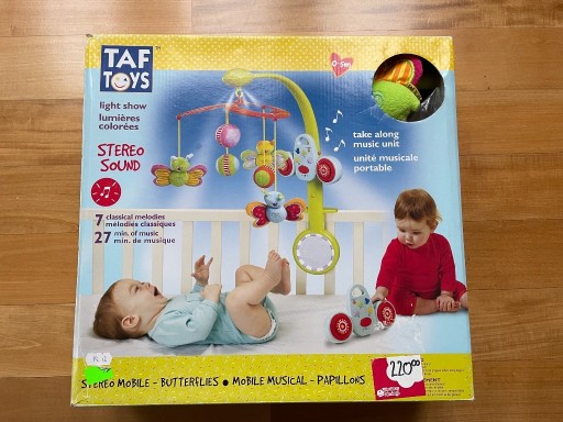 Zdjęcie oferty: Taf Toys karuzela muzyczna dla niemowląt