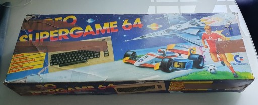 Zdjęcie oferty: Commodore Video SuperGame 64 + Magnetofon, pudełko