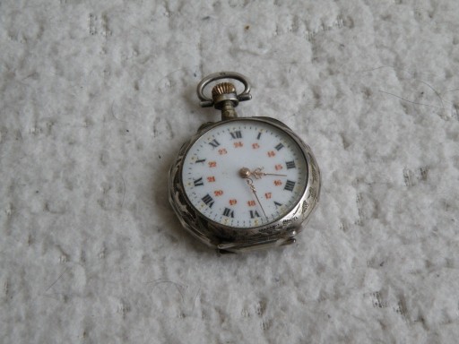 Zdjęcie oferty: Zegarek kieszonkowy srebrny