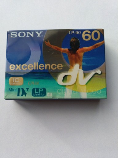 Zdjęcie oferty:  Kaseta Sony DVC miniDV DVM60EXM3 IC Memory CM4K
