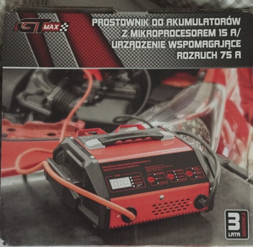 Zdjęcie oferty: Prostownik SENA 15A+rozruch 75A (też AGM,Gel) nowy