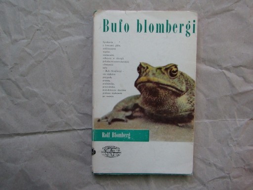 Zdjęcie oferty: Rolf Blomberg „Bufo blombergi”