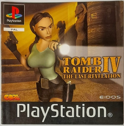 Zdjęcie oferty: Książeczka gry Tomb Raider IV The Last Reve  PSX  