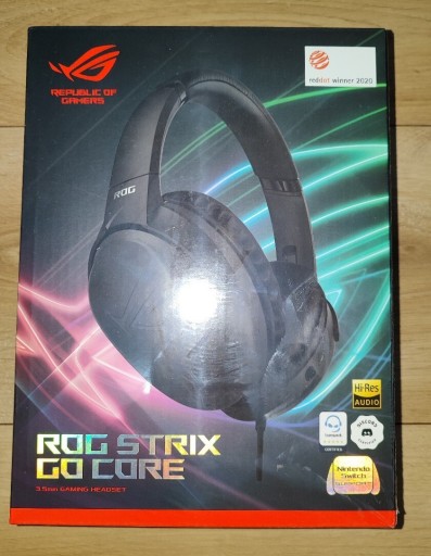 Zdjęcie oferty: Słuchawki Asus Rog Strix Go Core