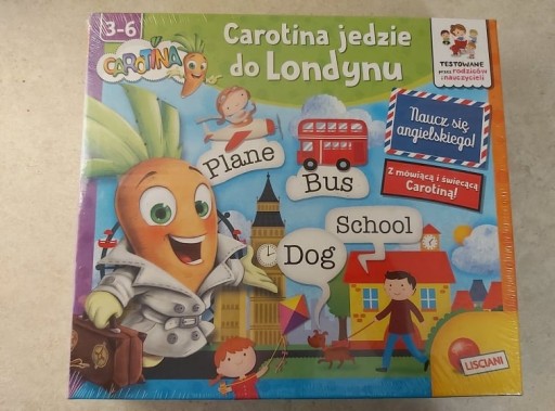 Zdjęcie oferty:  Carotina jedzie do Londynu, nauka angielskiego