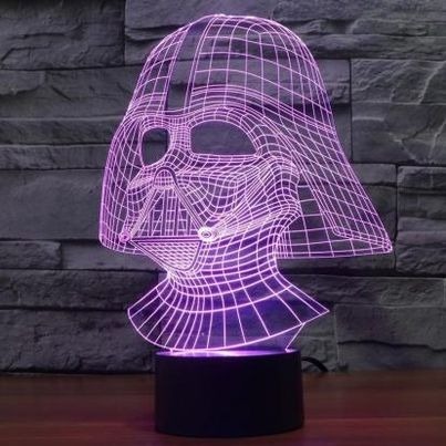 Zdjęcie oferty: lampa led 3d star wars