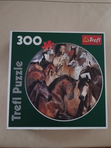 Zdjęcie oferty: puzzle Trefl Puzzle 300 elementów konie horses