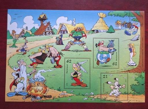 Zdjęcie oferty: Asterix i Obelix, blok Niemcy 2015 rok