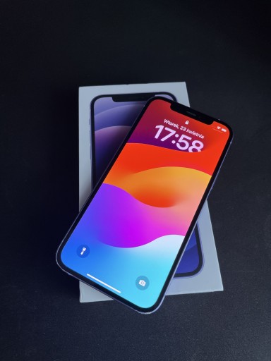 Zdjęcie oferty: iPhone 12 128GB Purple 92% Uszkodzony