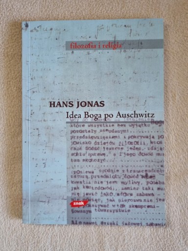 Zdjęcie oferty: Hans Jonas, Idea Boga po Auschwitz