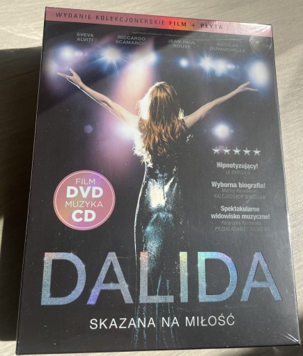 Zdjęcie oferty: DALIDA SKAZANA NA MIŁOŚĆ DVD CD