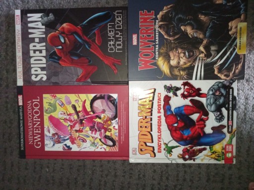 Zdjęcie oferty: Marvel komiksy Spider-Man Encyklopedia Wolverine 