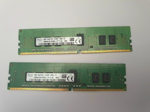 Zdjęcie oferty: PAMIEĆ RAM Hynix 2x4GB 1Rx8 RD0 2133 DDR4 