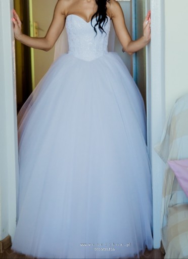 Zdjęcie oferty: Suknia ślubna księżniczka S/36 500zł
