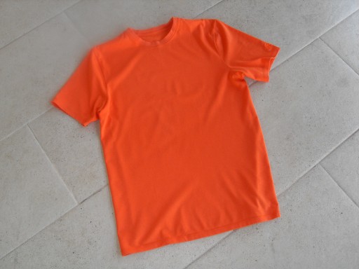 Zdjęcie oferty: T-SHIRT MĘSKI POMARAŃCZOWY ROZM. S