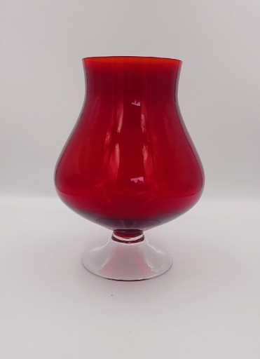 Zdjęcie oferty: Kielich świecznik wazon rubin