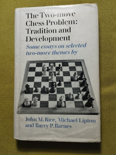 Zdjęcie oferty: The Two-move Chess Problem Szachy