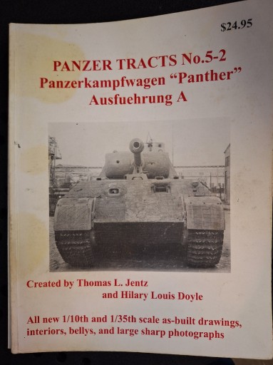 Zdjęcie oferty: Panzer Tracts 5-2 Panzerkampfwagen V Panther ausf. A