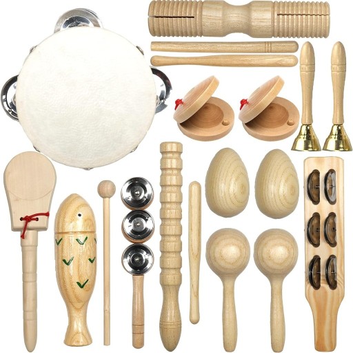 Zdjęcie oferty: Drewniane instrumenty do zabawy