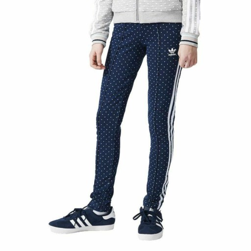 Zdjęcie oferty: Adidas Dziewczęce spodnie z bawełny Legginsy DENIM