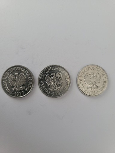 Zdjęcie oferty: 20 gr 1977,1980,1981