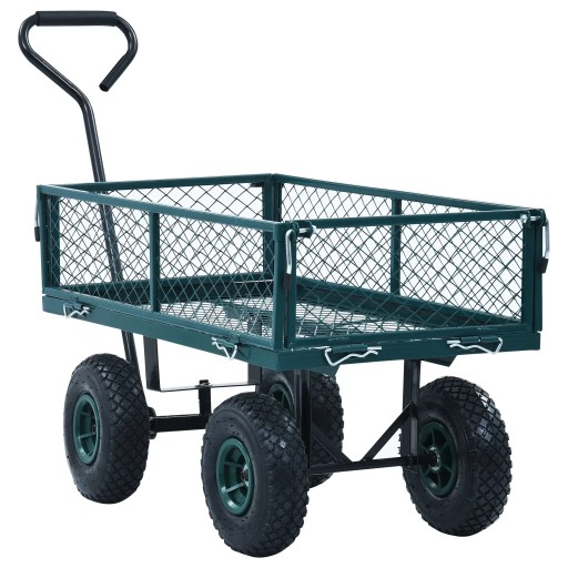 Zdjęcie oferty: Ogrodowy wózek ręczny, zielony, 250 kg