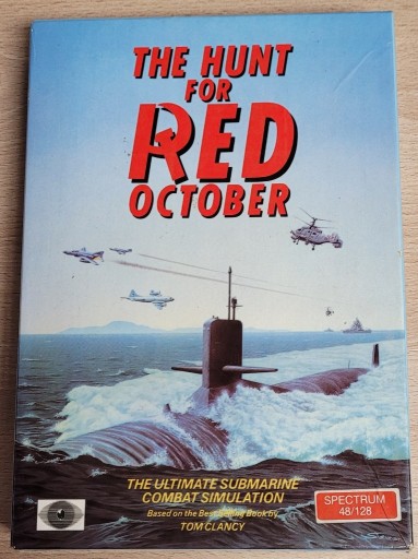 Zdjęcie oferty: ZX Spectrum The Hunt for Red October Based on the Book by Tom Clancy