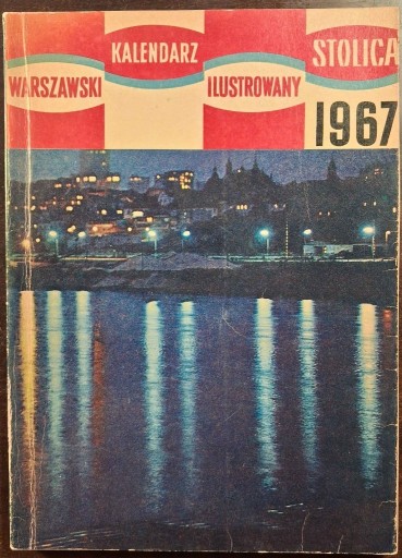 Zdjęcie oferty: Warszawski kalendarz ilustrowany 1967